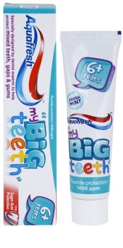 Aquafresh Big Teeth zobna pasta za otroke