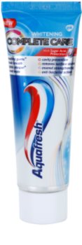 Aquafresh Complete Care Whitening dentífrico branqueador com fluoreto