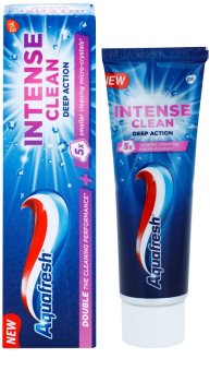 Aquafresh Intense Clean Deep Action zubní pasta s aktivními mikrokrystaly