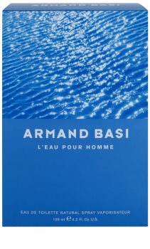 Armand Basi L'Eau Pour Homme Eau de Toilette voor Mannen 125 ml