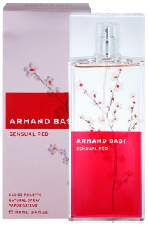 Armand Basi Sensual Red Eau de Toillete για γυναίκες 100 μλ