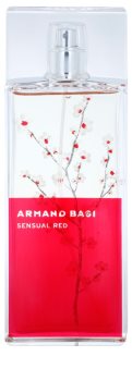 Armand Basi Sensual Red Eau de Toillete για γυναίκες 100 μλ