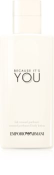 Armani Emporio Because It's You latte corpo per donna 200 ml