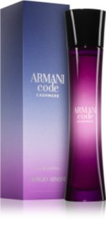 Armani Code Cashmere Eau de Parfum voor Vrouwen 75 ml