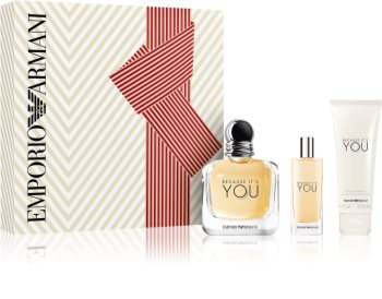 Armani Emporio Because It's You poklon set I.