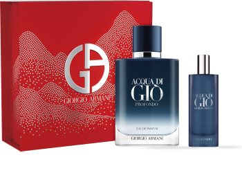 giorgio armani acqua di gio profondo woda perfumowana 100 ml   zestaw