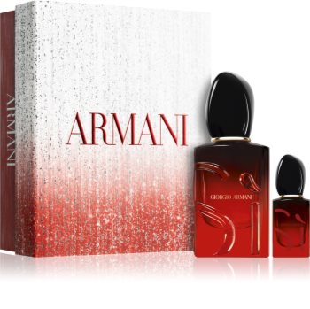 giorgio armani si passione intense woda perfumowana 50 ml   zestaw  