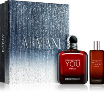 giorgio armani emporio armani - stronger with you parfum ekstrakt perfum 100 ml   zestaw 