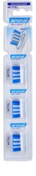 Aronal Dental Care 3 cabeças de substituição para escova de dentes