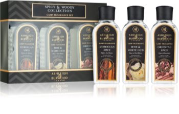 Ashleigh & Burwood London Lamp Fragrance Spicy & Woody set cadou III Moroccan Spice, Rose & White Oud, Oriental Spice
