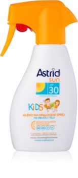 Astrid Sun Kids παιδικό αντηλιακό γαλάκτωμα σε σπρέι SPF 30