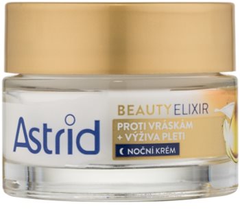 Astrid Beauty Elixir hranilna nočna krema proti gubam