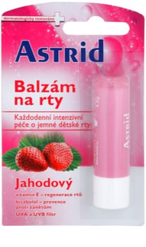 Astrid Lip Care baume à lèvres saveur fraise