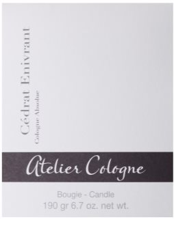 Atelier Cologne Cedrat Enivrant świeczka zapachowa 190 g