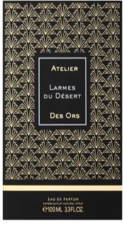 Atelier des Ors Larmes du Desert woda perfumowana unisex 100 ml