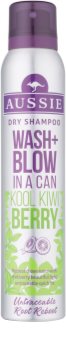 Aussie Wash+ Blow Kool Kiwi Berry Droog Shampoo