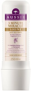 Aussie Miracle Shine mascarilla de 3 minutos para cabello cansado y sin vida