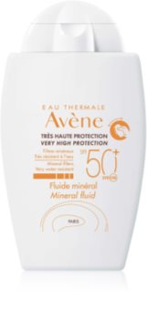 Avène Sun Minéral Αντηλιακό υγρό χωρίς χημικά φίλτρα SPF 50+