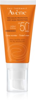 Avène Sun Sensitive Tinted Protective Cream for Dry and Sensitive Skin SPF 50+