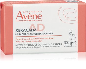 Avène XeraCalm A.D. Ultra tápláló szappan száraz és atópiás bőrre