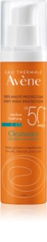 Avène Cleanance Solaire tratament matifiant protector pentru ten predispus la acnee SPF 50+