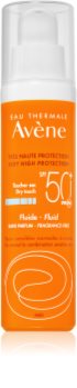 Avène Sun Sensitive зволожуючий захисний флюїд SPF 50+