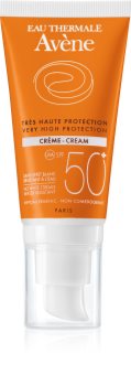 Avène Sun Sensitive zaščitna krema za suho in občutljivo kožo SPF 50+