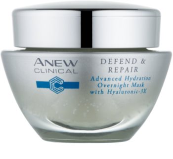Avon Anew Clinical máscara de noite hidratante com efeito regenerador