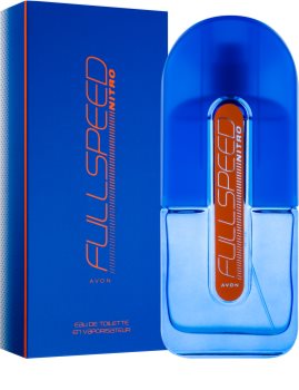 Avon Full Speed Nitro Eau de Toilette voor Mannen 75 ml