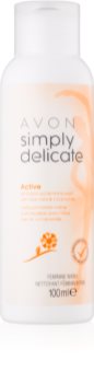 Avon Simply Delicate gel de toilette intime à l'aloe vera et camomille