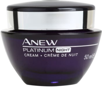 Avon Anew Platinum Nachtcreme gegen tiefe Falten