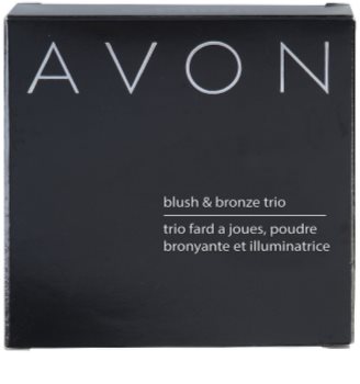 Avon Blush & Bronze Trio blush pentru bronz