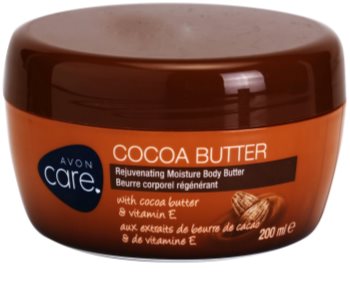 Avon Care creme de corpo hidrante e rejuvenescedor com manteiga de cacau e vitamina E