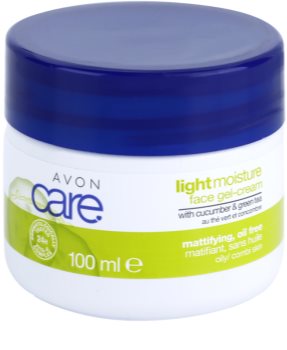 Avon Care osvěžující gelový krém s výtažky z okurky a zeleného čaje