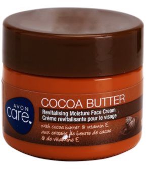 Avon Care revitalisierende, feuchtigkeitsspendende Gesichtscreme mit Kakaobutter