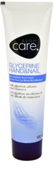 Avon Care creme com glicerina para mãos e unhas com cálcio e vitamina E