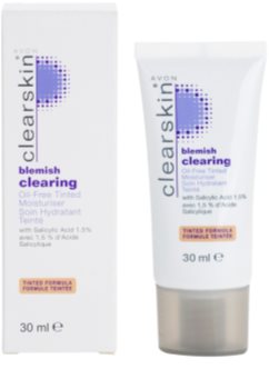 Avon Clearskin Blemish Clearing crème teintée hydratante pour peaux à problèmes