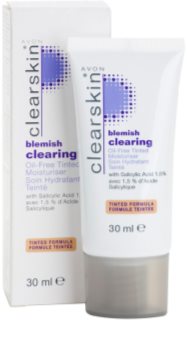 Avon Clearskin Blemish Clearing crème teintée hydratante pour peaux à problèmes