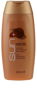 Avon Sun Self Tan lapte hidratant tonifiant cu beta-caroten