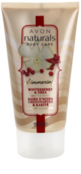 Avon Naturals Body lait corporel scintillant au houx et beurre de karité