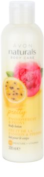 Avon Naturals Body hydratační tělové mléko s marakujou a pivoňkou
