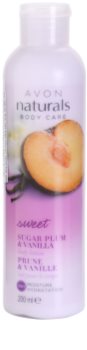 Avon Naturals Body Körpermilch mit Pflaumen und Vanille