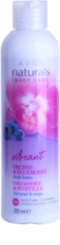Avon Naturals Body lotiune de corp cu orhidee si afine