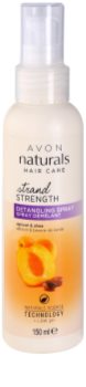 Avon Naturals Hair Care spray de cabelo para fácil penteado de cabelo