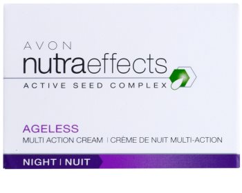 Avon Nutra Effects Ageless noční krém s obnovujícím účinkem