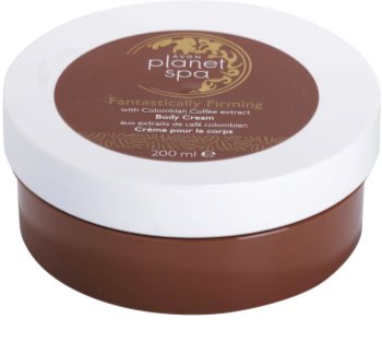 Avon Planet Spa Fantastically Firming feszesítő testkrém kávé kivonattal