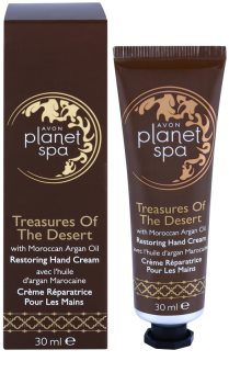 Avon Planet Spa Treasures Of The Desert creme de mãos com óleo de argan