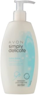 Avon Simply Delicate gel de douche pour la toilette intime