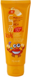 Avon Sun Kids creme bronzeador para crianças SPF 50