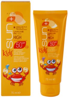 Avon Sun Kids creme bronzeador para crianças SPF 50